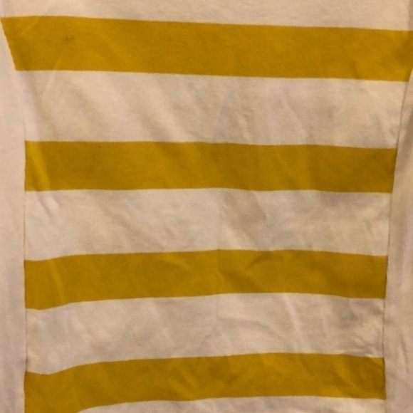 TOMMY Hilfiger XL Yellow and cream henley. Cute - Picture 7 of 7